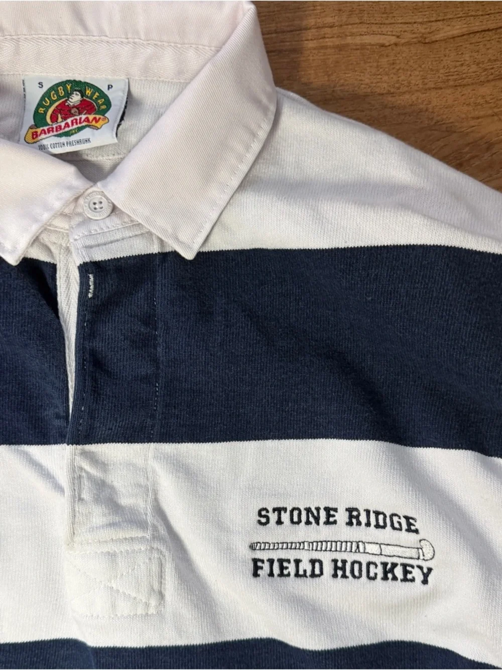 Barbarian Rugby Wear Stone Ridge Field Hockey Horning 18 Small - Picture 2 of 9